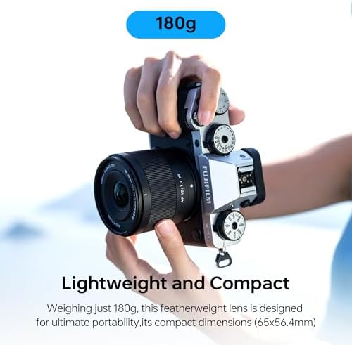 VILTROX 13mm F1 4 XF Lens for Fuji X Mount  Large Aperture f/1 4 APS C Prime Lens for Fujifilm Camera X A5 X A7 X E1 X E2S X H1 X M1 X PRO2 X PRO3 X T1 X T10 X T30II X T100 X S10 X H2S X T5