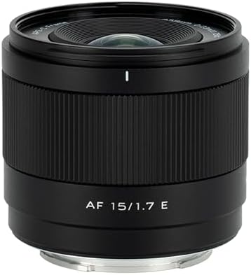 VILTROX 15mm F1 7 E  AF 15mm F1 7 E Mount Lens for Sony E  APS C Prime Lens for Sony a6400 a6500 a6600 ZV E10 FX30 A6700 ZV E10II a7  a7R  a7  a7R
