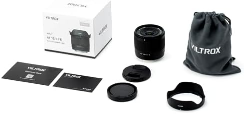 VILTROX 15mm F1 7 E  AF 15mm F1 7 E Mount Lens for Sony E  APS C Prime Lens for Sony a6400 a6500 a6600 ZV E10 FX30 A6700 ZV E10II a7  a7R  a7  a7R