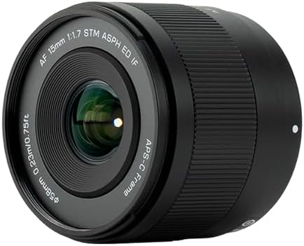 VILTROX 15mm F1 7 E  AF 15mm F1 7 E Mount Lens for Sony E  APS C Prime Lens for Sony a6400 a6500 a6600 ZV E10 FX30 A6700 ZV E10II a7  a7R  a7  a7R