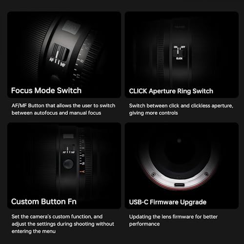 VILTROX 27mm F1 2 Pro E Mount Lens  27mm f/1 2 Autofocus Large Aperture APS C Prime Lens Compatible with Sony E Mount Mirrorless a7 a6700 a6500