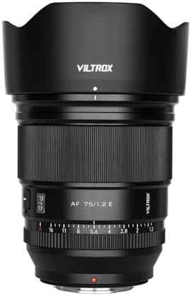 VILTROX 27mm F1 2 Pro E Mount Lens  27mm f/1 2 Autofocus Large Aperture APS C Prime Lens Compatible with Sony E Mount Mirrorless a7 a6700 a6500