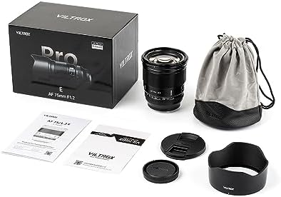VILTROX 27mm F1 2 Pro E Mount Lens  27mm f/1 2 Autofocus Large Aperture APS C Prime Lens Compatible with Sony E Mount Mirrorless a7 a6700 a6500