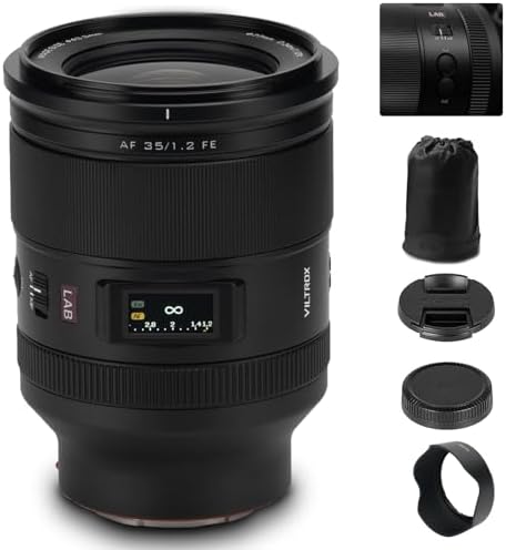 VILTROX 35mm F1 7 E Mount Large Aperture APS C STM Auto Focus Prime Lens for Sony E Mount Camera FX3 A7C A7RII A7SII A7II A7RIII A7IV A7RIV A9 A1 ZVE1 A93 A6700 A6600 A6500 A6400 ZV E10 FX30 ZV E10II
