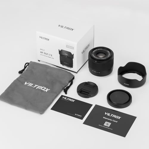 VILTROX 35mm F1 7 E Mount Large Aperture APS C STM Auto Focus Prime Lens for Sony E Mount Camera FX3 A7C A7RII A7SII A7II A7RIII A7IV A7RIV A9 A1 ZVE1 A93 A6700 A6600 A6500 A6400 ZV E10 FX30 ZV E10II