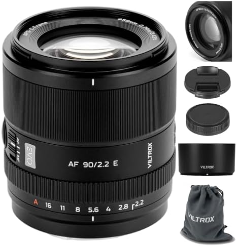 VILTROX 56mm F1 7 E Mount APS C STM Lightweight Auto Focus Lens for Sony E Mount Cameras A6000 A6100 A6300 A6400 A6500 A6600 A6700 ZV E10 FX30 ZC E10II FX3 A7C A7SII A7III A7RIIl A7IV A7RIV A9