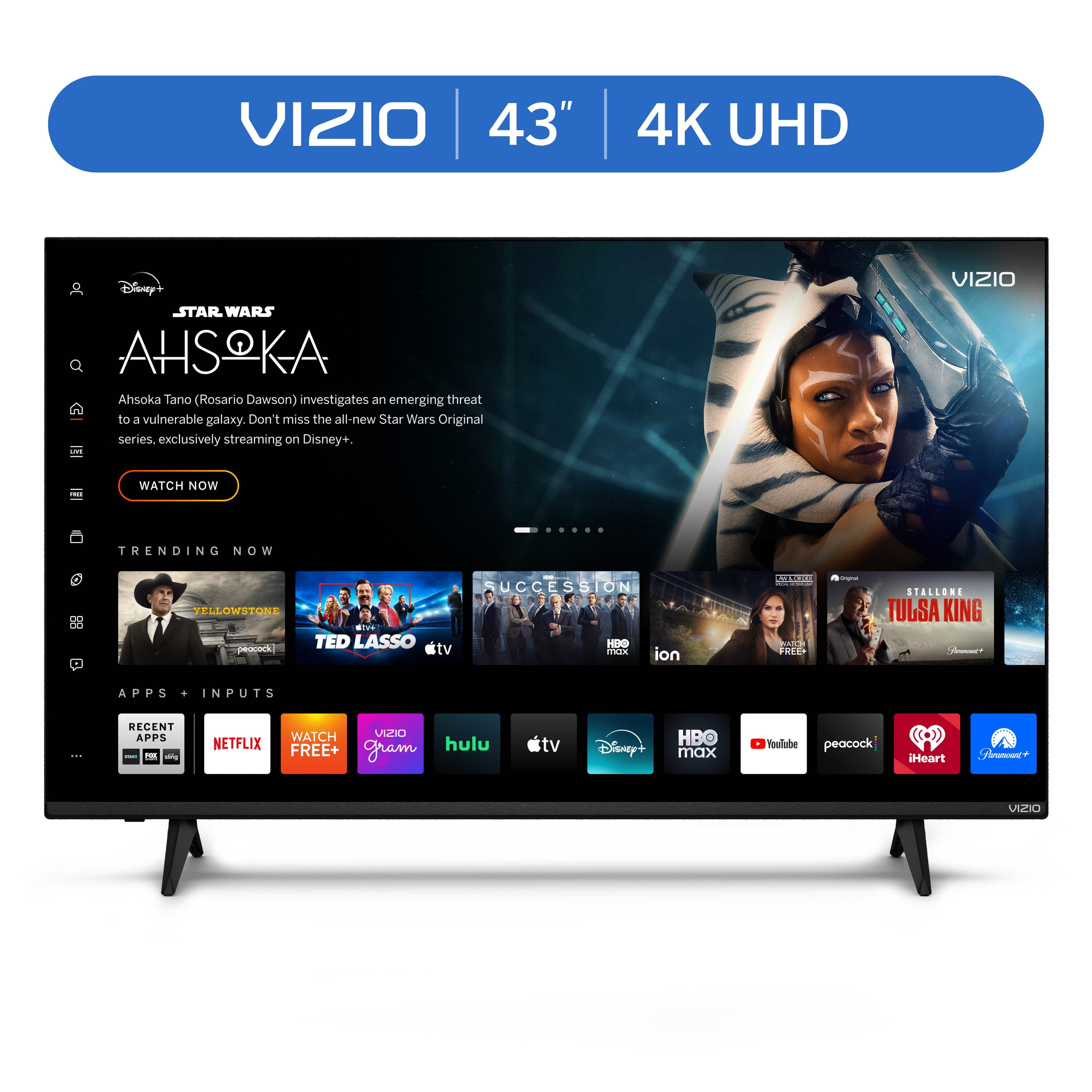 VIZIO 43" Class 4K LED HDR Smart TV  V4K43M 08 