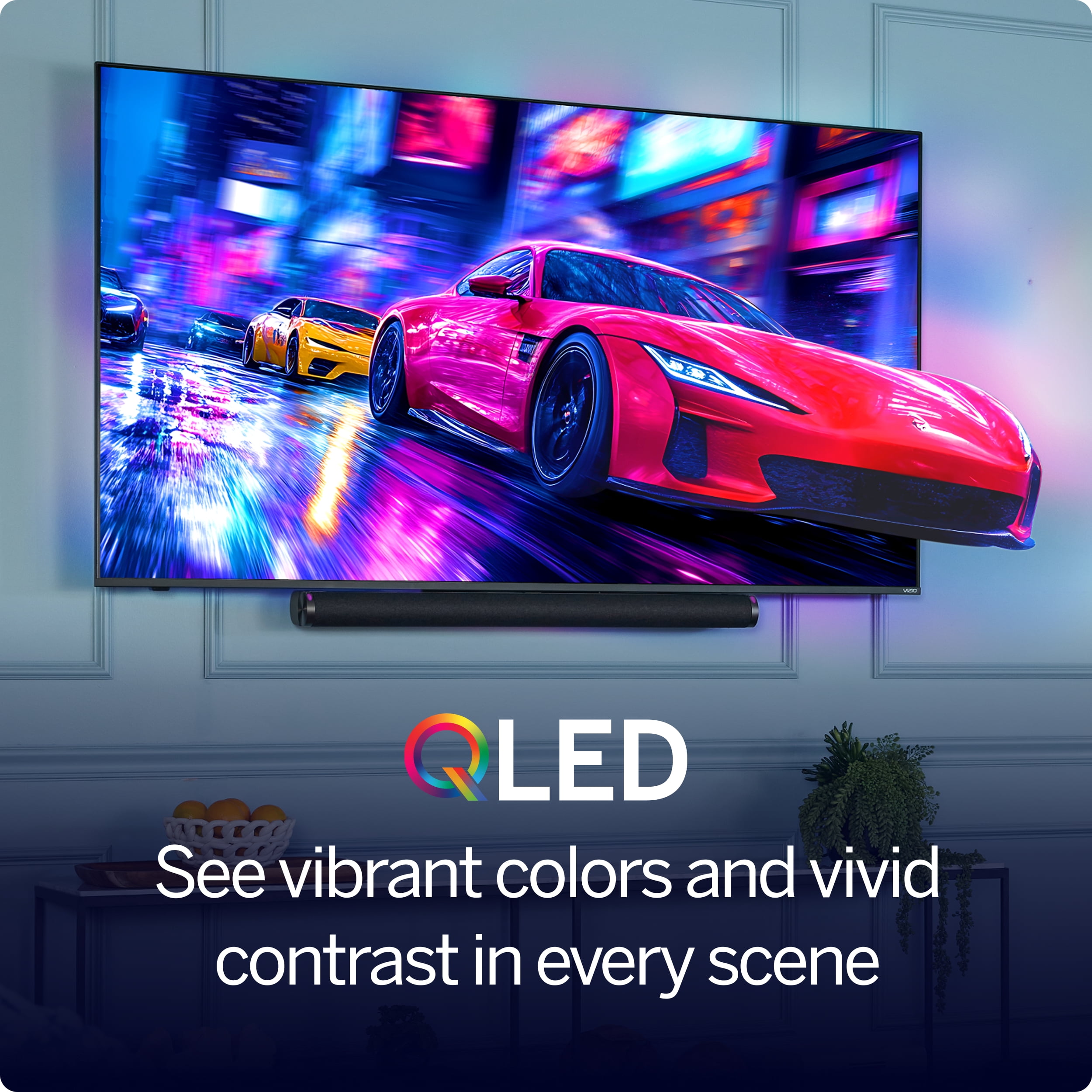 VIZIO 50  Mini LED Quantum 4K QLED HDR Smart TV  NEW  VQM50C 10