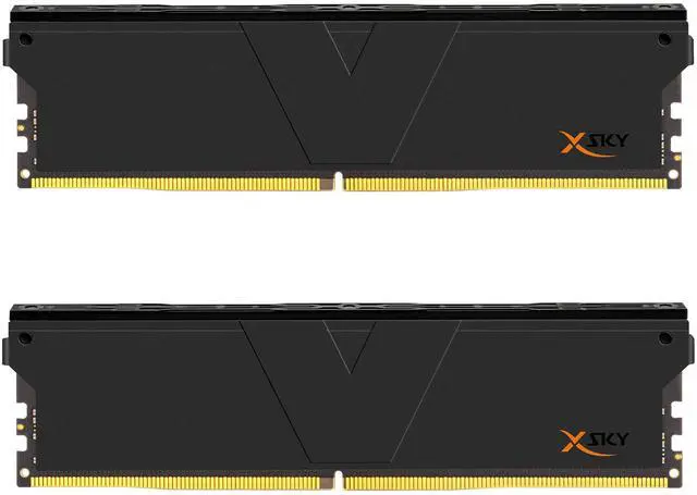 V COLOR Manta XSky DDR5 32GB  2x16GB  6000MHz CL30 1 25V SK Hynix Original IC Gaming Desktop Memory Module Black  for AMD EXPO  TMXSAO1660830KKK