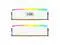 V COLOR OLED XFinity  DDR5 32GB  2x16GB  6000MHz CL30 1 35V SK Hynix IC RGB Gaming Desktop Memory with Built in Panel  White  for AMD EXPO  OTMXFAL1660830WWK