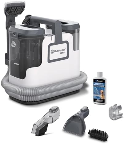 Vacmaster SCB1001H 0101 - Máquina limpiadora de manchas con calefacción serie 500, succión de potencia de 16 Kpa con herramientas versátiles para mascotas, alfombras de área y sofás