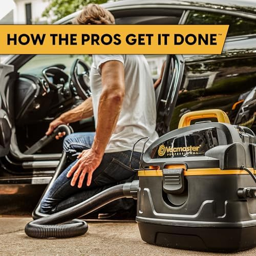 Vacmaster Professional Beast Series VFB511H 0201 5 Gallon 5 5 Peak HP Wet/Dry Vac  Black