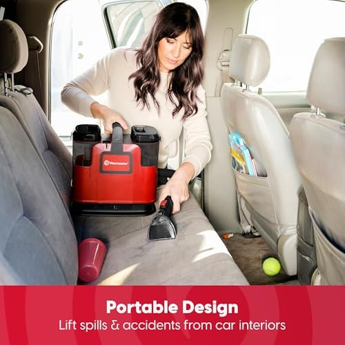 Vacmaster SCB301 400 Series Portable Carpet & Upholstery Spot Cleaner Machine  15Kpa Power Suction with Versatile Tools for Pets  Area Rugs and Couches