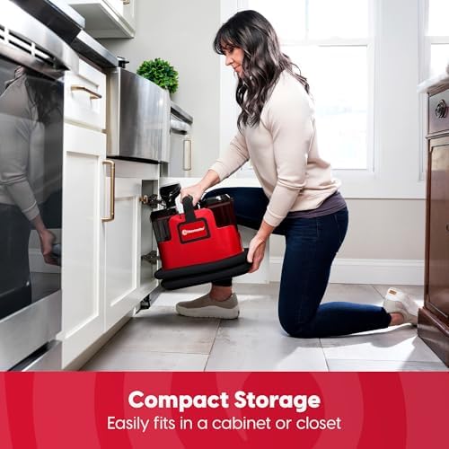 Vacmaster SCB301 400 Series Portable Carpet & Upholstery Spot Cleaner Machine  15Kpa Power Suction with Versatile Tools for Pets  Area Rugs and Couches