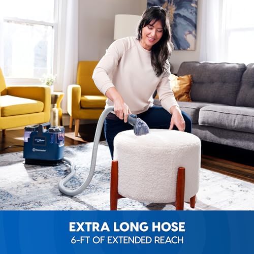 Vacmaster SCB301 400 Series Portable Carpet & Upholstery Spot Cleaner Machine  15Kpa Power Suction with Versatile Tools for Pets  Area Rugs and Couches