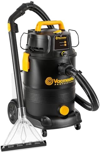 Vacmaster VK609PFR 0201 6 Gallon 5 5 Peak HP 3 in 1 Wet/Dry/Upholstery Shampoo Vacuum Cleaner
