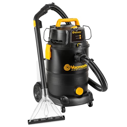 Vacmaster VK809PWR 0201 8 Gallon 5 5 Peak HP Wet/Dry/Upholstery Shampoo Vacuum Cleaner