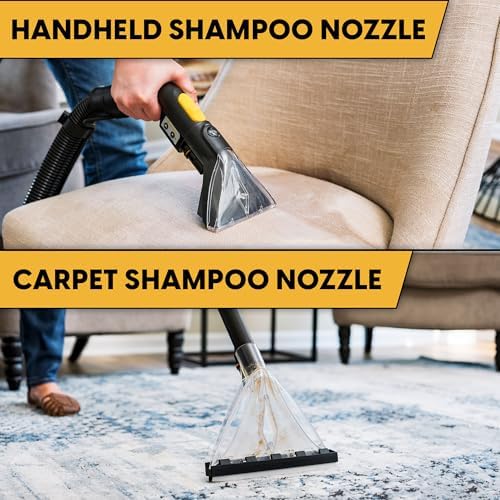 Vacmaster VK809PWR 0201 8 Gallon 5 5 Peak HP Wet/Dry/Upholstery Shampoo Vacuum Cleaner