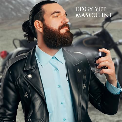 Valentine Nero for Men   Woody Aromatic Fragrance with Floral and Mineral Notes   Masculine Scent   100ml