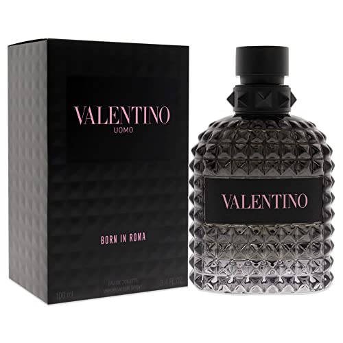 Valentino Uomo Born In Roma EDT espray para hombre de 3.4 onzas