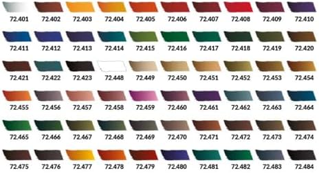 Vallejo   Artist s Selection Case   Xpress Color Range   Modeling Acrylic Paints   60 Bottles x 18 ml  0 60 fl oz  