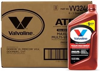 Valvoline Multi Vehicle  ATF  Full Synthetic Automatic Transmission Fluid 1 QT  Case of 6