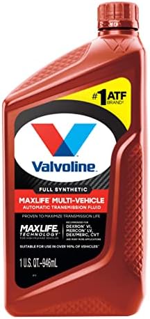 Valvoline Multi Vehicle  ATF  Full Synthetic Automatic Transmission Fluid 1 QT  Case of 6