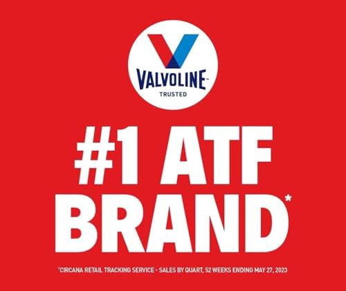 Valvoline Multi Vehicle  ATF  Full Synthetic Automatic Transmission Fluid 1 QT  Case of 6