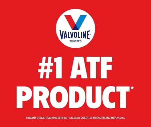 Valvoline Multi Vehicle  ATF  Full Synthetic Automatic Transmission Fluid 1 QT  Case of 6