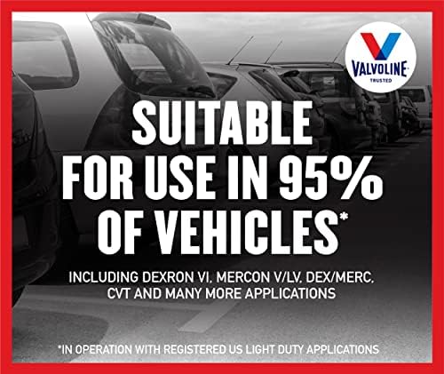 Valvoline Multi Vehicle  ATF  Full Synthetic Automatic Transmission Fluid 1 QT  Case of 6