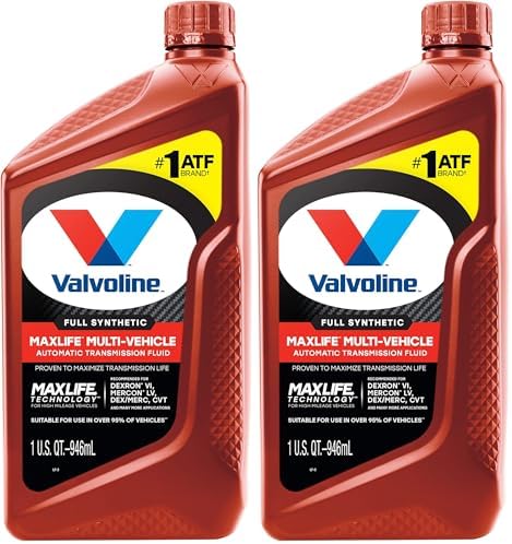 Valvoline Multi Vehicle  ATF  Full Synthetic Automatic Transmission Fluid 1 QT  Case of 6