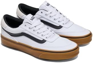 Vans Brooklyn Ls Shoe para hombre | Tenis bajos para uso diario, caminar, trabajo y moda