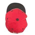 Vans Red Off The Wall Flat Bill Cap Hat SnapBack Skate Wear
