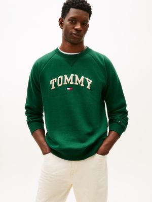 Varsity Tommy Logo Fleece Sweatshirt, Talla L