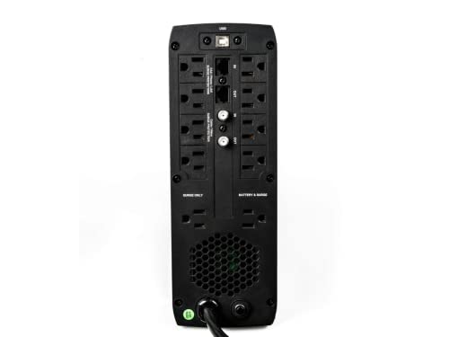 Vertiv Liebert PSA5 UPS   700VA 420W 120V Line Interactive AVR Tower UPS  10 outlets  2 USB Charging Ports  Battery Backup with Surge Protection  3 year warranty  Energy Star Certified  PSA5 700MT120 