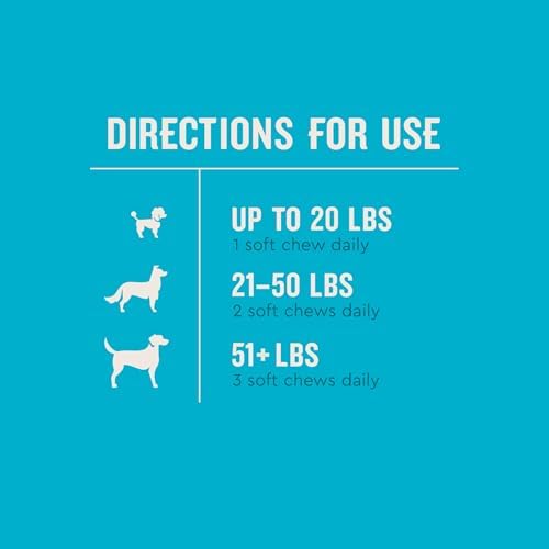VetIQ 8 in One Multifunctional Supplement for Dogs  Supports Hip & Joint  Urinary Tract  Immune System  Skin Health and Heart Health  Soft Chews  Made in the USA  60 Count