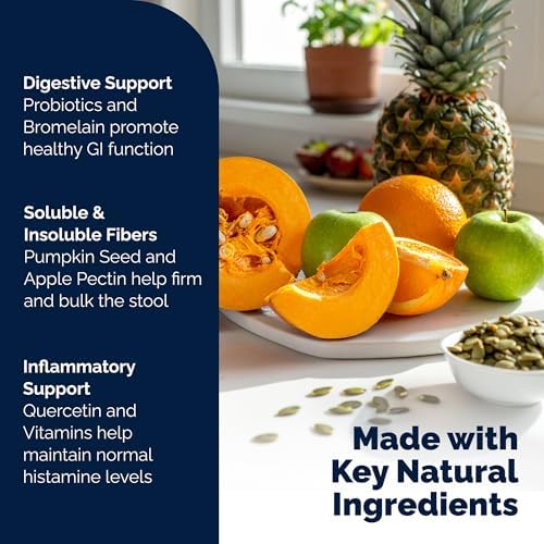 Vetnique Glandex Dog Fiber Supplement Powder for Anal Gland Health with Pumpkin  Digestive Enzymes & Probiotics   Vet Recommended  Regular or Advanced Strength    Boot The Scoot  5 5 oz  Salmon 