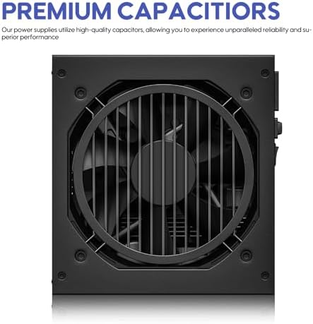 Vetroo 850W Power Supply Dual PCIe 5 1 ATX 3 1 Ready  80 Plus Gold Full Modular  Quiet Operation with 120mm FDB Fan  10 Year Warranty   Black