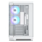 Vetroo CT3 ATX Mid Tower Gaming Computer PC Case   White