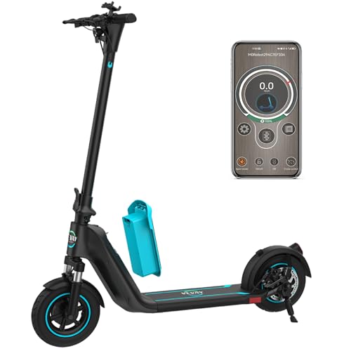 Patinete eléctrico Vevay, batería extraíble, potente motor de 750 W, velocidad máxima de 35 km/h y autonomía de 35 km, neumáticos sólidos de 25 cm, patinete eléctrico plegable para adultos con suspensión dual y aplicación.