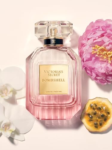 Victorias Secret Bombshell 3 Piece Luxe Fragrance Gift Set  1 7 oz  Eau de Parfum  Travel Lotion & Shimmer Mist