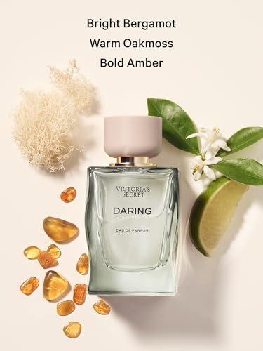 Victorias Secret Daring Eau de Parfum  Notes of Bright Bergamot  Warm Oakmoss and Bold Amber  Perfumes for Women  1 7 oz 