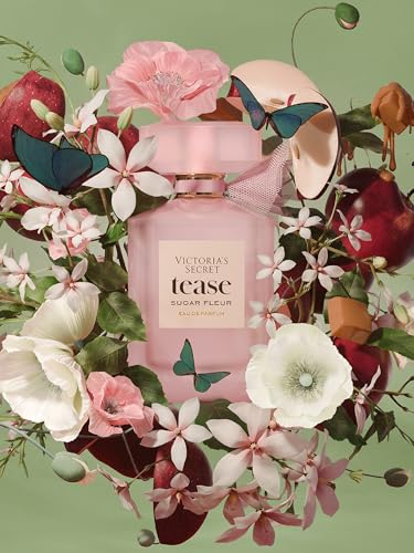 Victorias Secret Tease Sugar Fleur Fragrance Mist  Notes of Fresh Apple  Floral Bud and Pink Caramel  Body Spray for Women  8 4 oz 