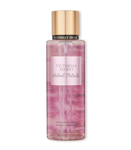 Victorias Secret Velvet Petals Shimmer Body Mist for Women  Perfume with Notes of Blooms and Almond Glaze  Womens Spray  250 ml / 8 4 oz