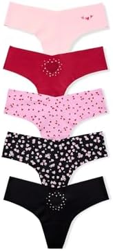Talla XS, Victoria's Secret - Tanga invisible para mujer, bragas para mujer, paquete múltiple (XS-XXL)
