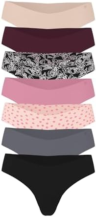 Talla XS, Victoria's Secret - Tanga invisible para mujer, bragas para mujer, paquete múltiple (XS-XXL)