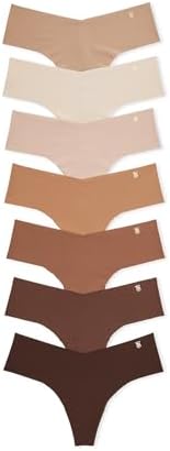 Talla XS, Victoria's Secret - Tanga invisible para mujer, bragas para mujer, paquete múltiple (XS-XXL)