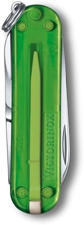 Victorinox Classic SD Swiss Army Knife  Compact 7 Function Swiss Made Pocket Knife with Small Blade  Screwdriver and Key Ring   Camo