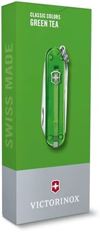 Victorinox Classic SD Swiss Army Knife  Compact 7 Function Swiss Made Pocket Knife with Small Blade  Screwdriver and Key Ring   Camo