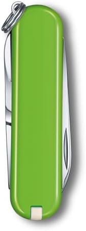 Victorinox Classic SD Swiss Army Knife  Compact 7 Function Swiss Made Pocket Knife with Small Blade  Screwdriver and Key Ring   Camo